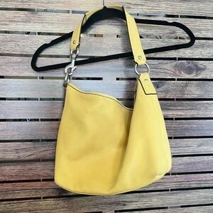 Coach “Sarah” yellow bag